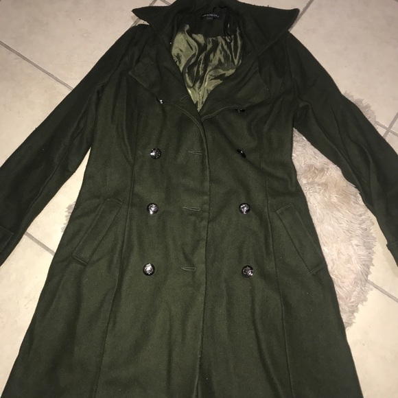 peppe peluso jackets coats green trench coat poshmark
